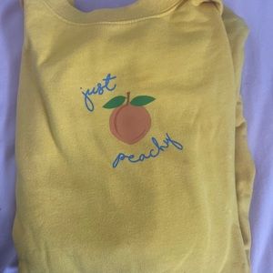 just peachy 🍑 hoodie